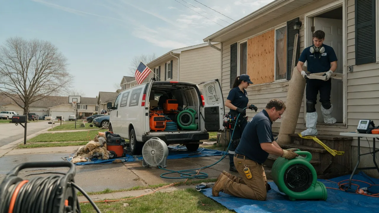 Water Damage Restoration in Menno, SD near me